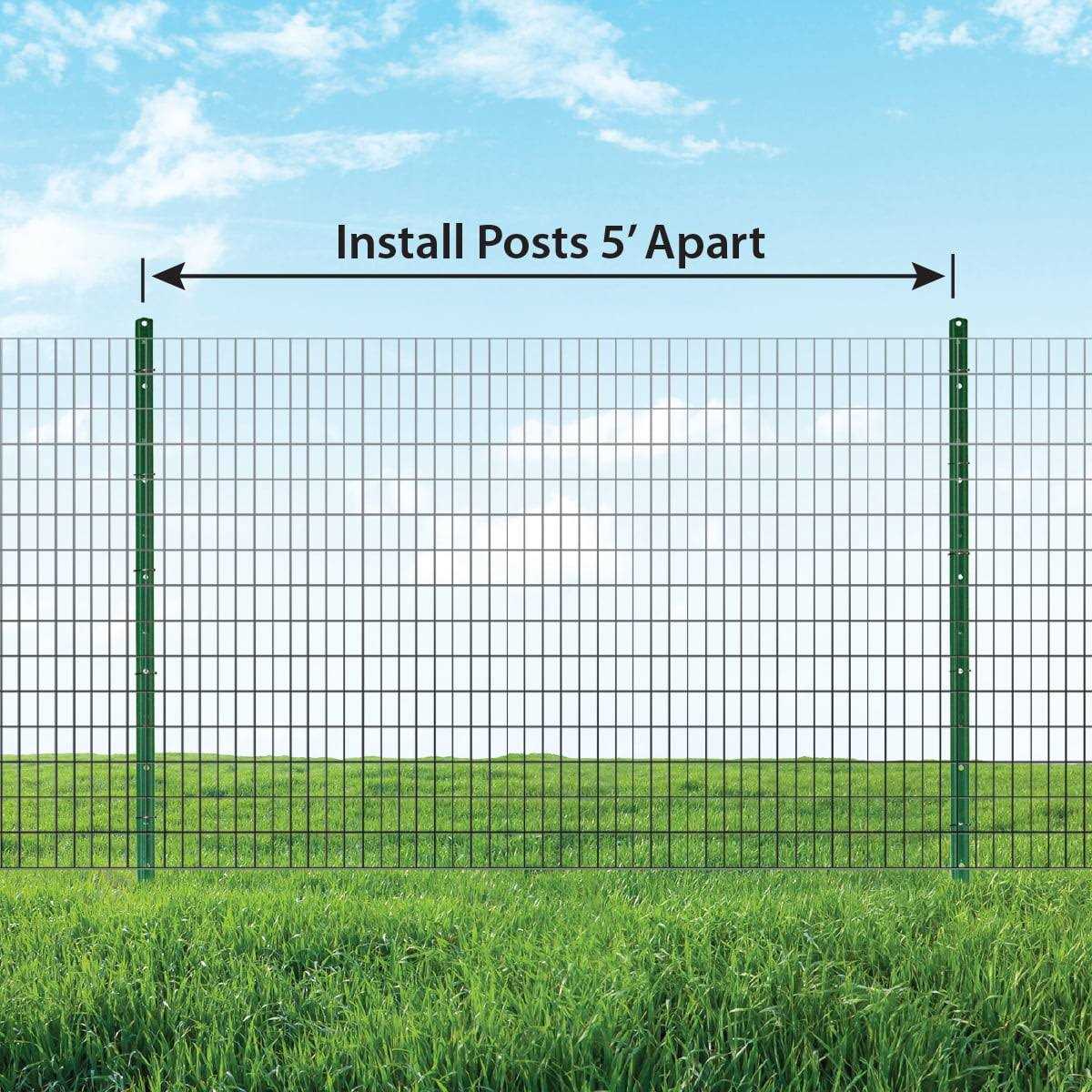 Garden Zone Light Duty Fence Post - Inhomebuy