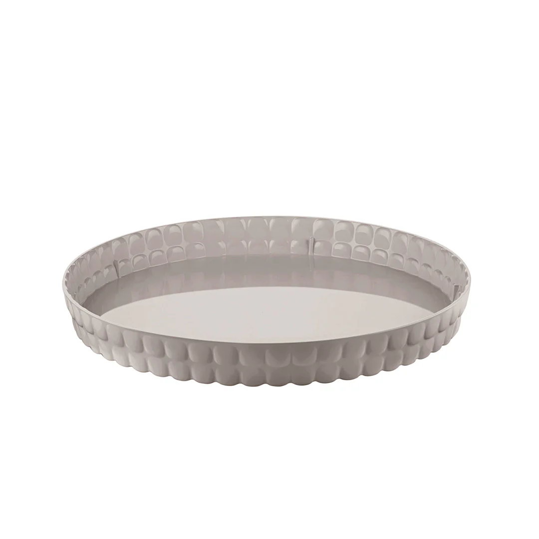 Round tray Milk white - Inhomebuy