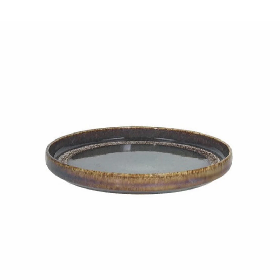 Edge Plate 20cm Bloom Blue - Inhomebuy