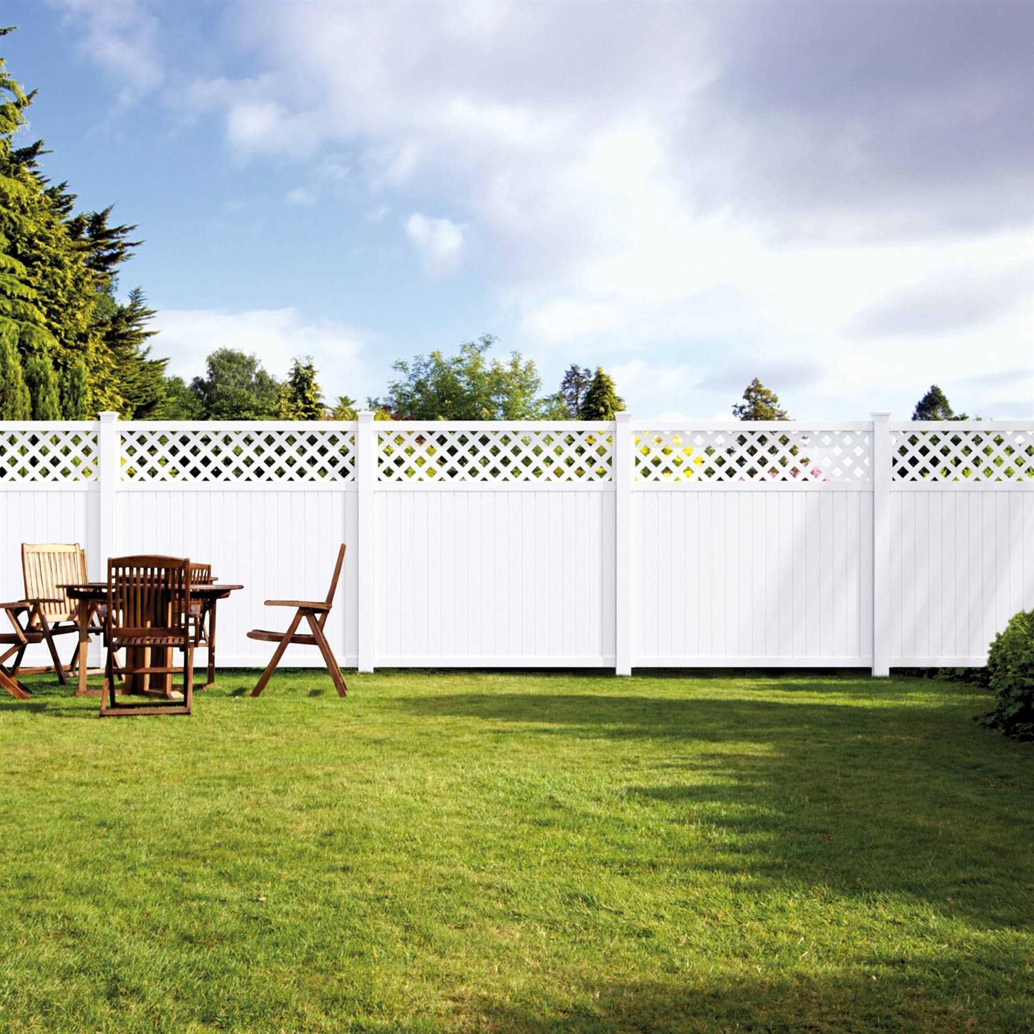 Outdoor Essentials Lafayette 4 in. x 4 in. x 74 in. Routed - Inhomebuy