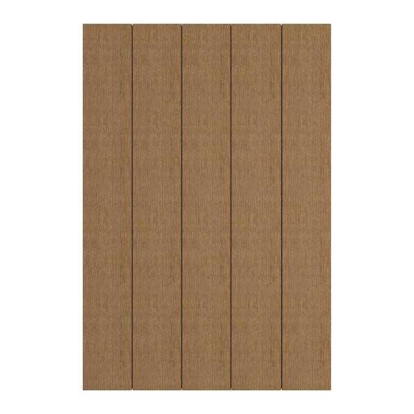 NewTechWood 1/12 ft. x 1 ft. Quick Deck Composite Deck Tile Straight Trim - Inhomebuy