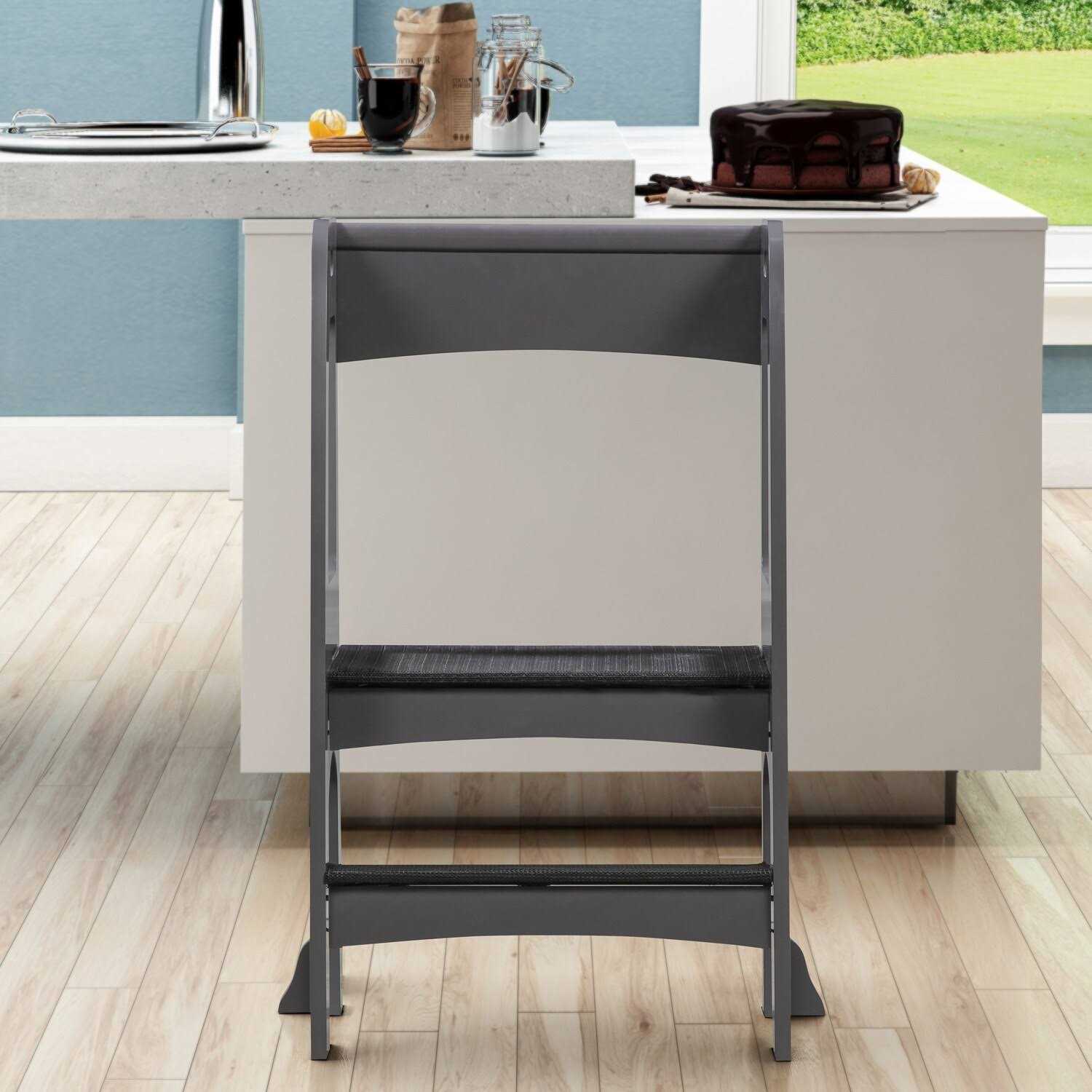Naomi Home Stylish Steps for Little Kids On The Rise Kitchen Step Stool Chair - Inhomebuy