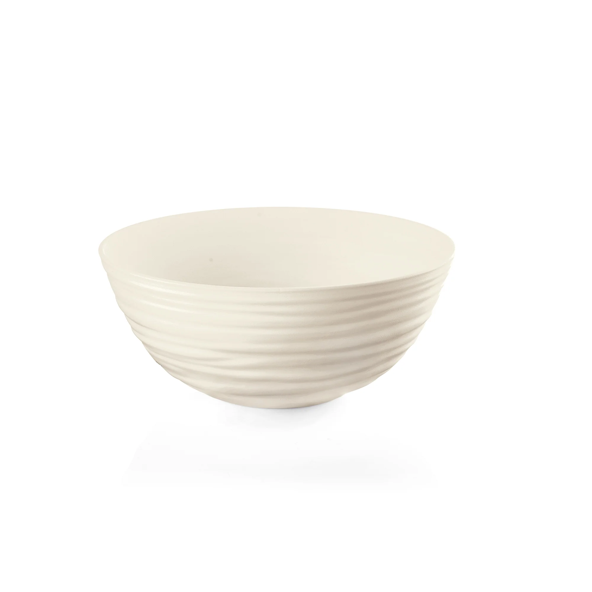 L Bowl Tierra White Milk - Inhomebuy