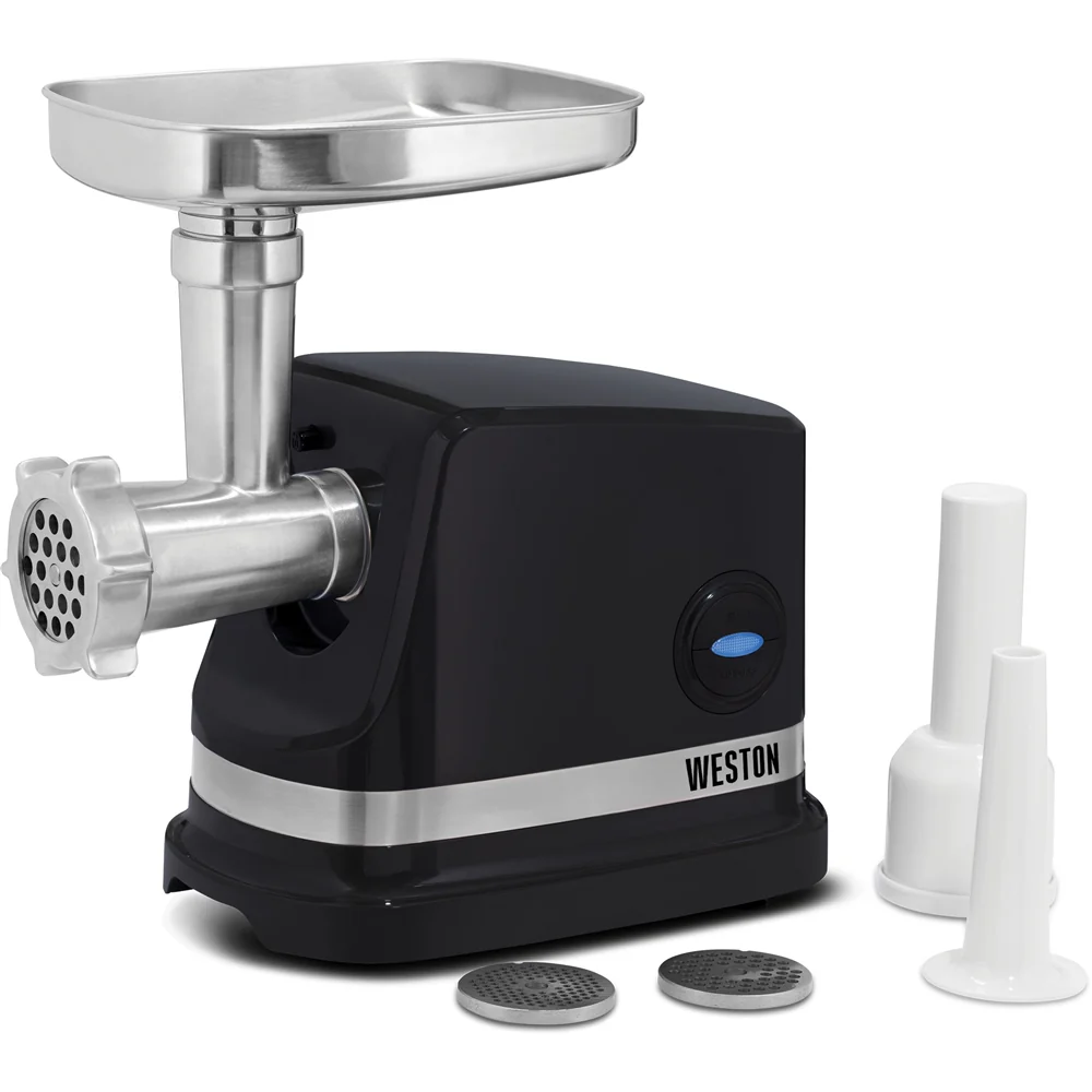 Weston Meat Grinder: 575W, black | 33-1201-W - Inhomebuy