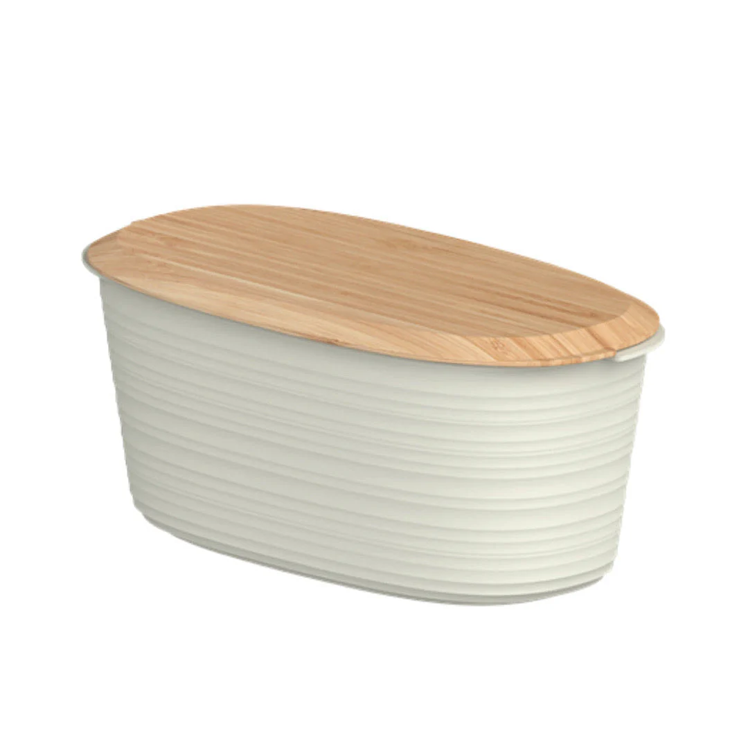 Container for bread and confectionery Taupe - Inhomebuy