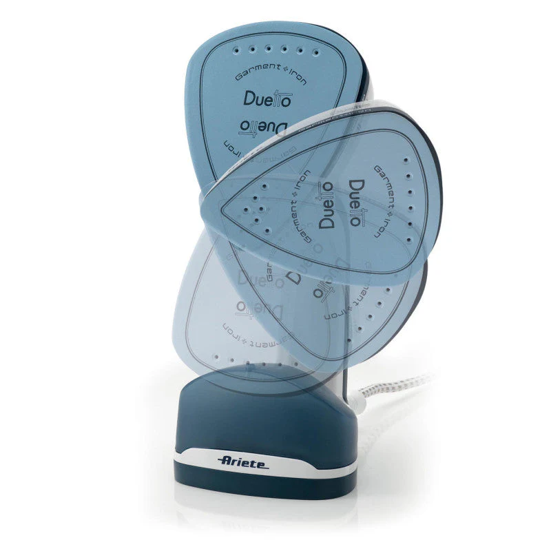 Duetto Vertical Iron With Non-Stick Ceramic Plate 1000W - Inhomebuy