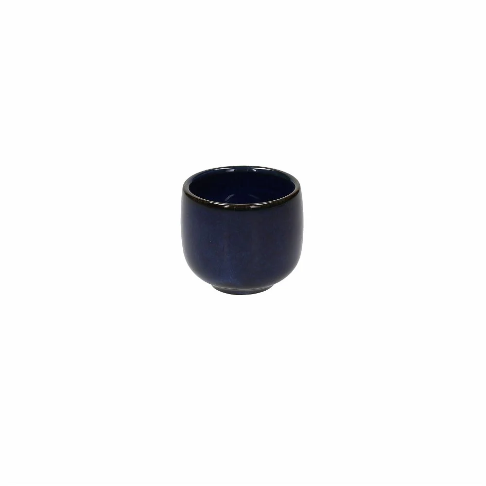Sake Tumbler Cm5,7xh5 Blu Stoneware Blue - Inhomebuy