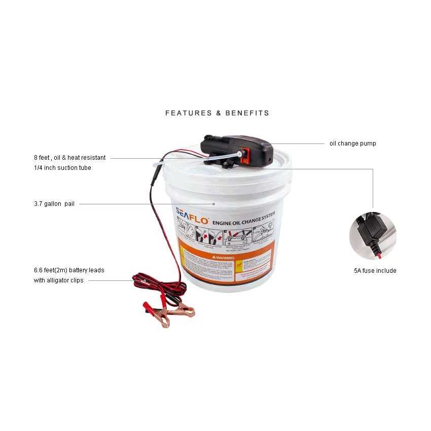 Seaflo 115V 3.0 GPM Water Pressure Pump - Inhomebuy