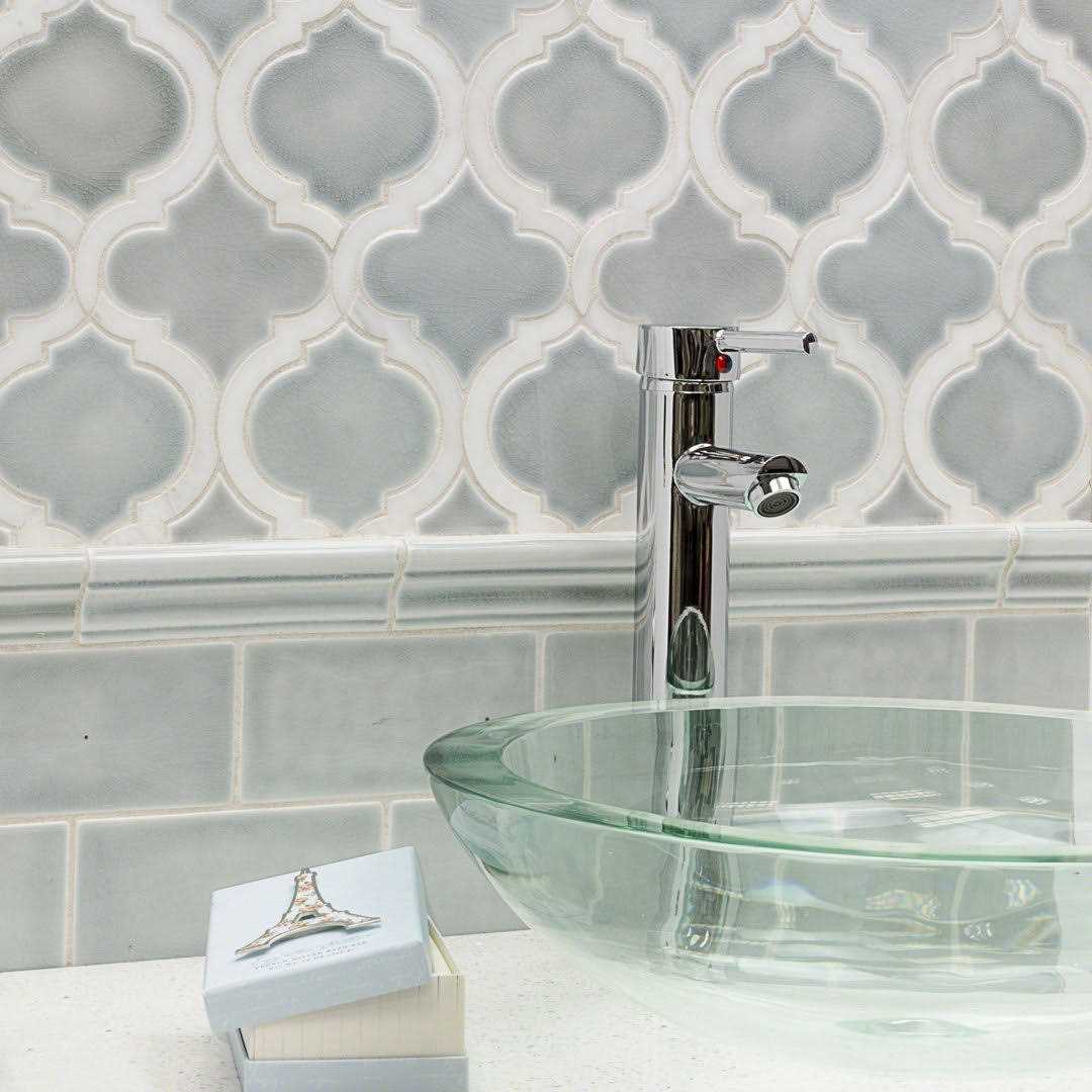 Delphi Alula 1 x 2 Ceramic Novelty Mosaic Tile Ivy Hill Tile - Inhomebuy