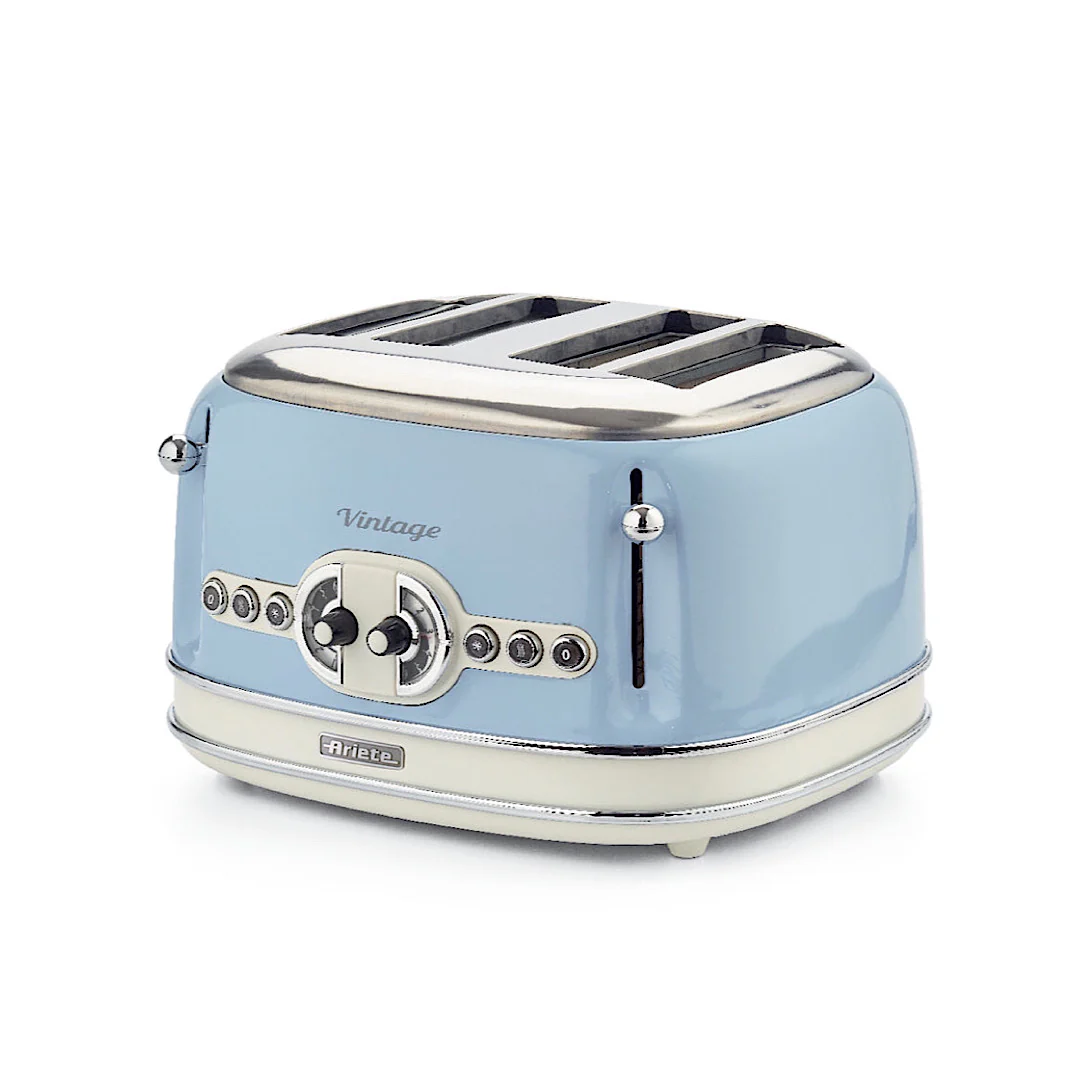 Vintage Toaster 4S 1600W Beige - Inhomebuy