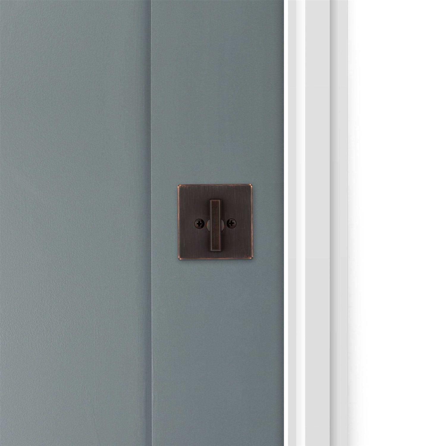 Kwikset 660sqt Single Cylinder Square Contemporary Deadbolt 660SQT514SV1 - Inhomebuy