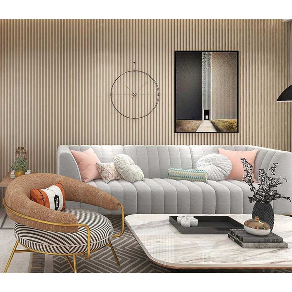 Ejoy 6 in x 0.8 in. Wood Solid Wall Cladding Siding Board - Inhomebuy