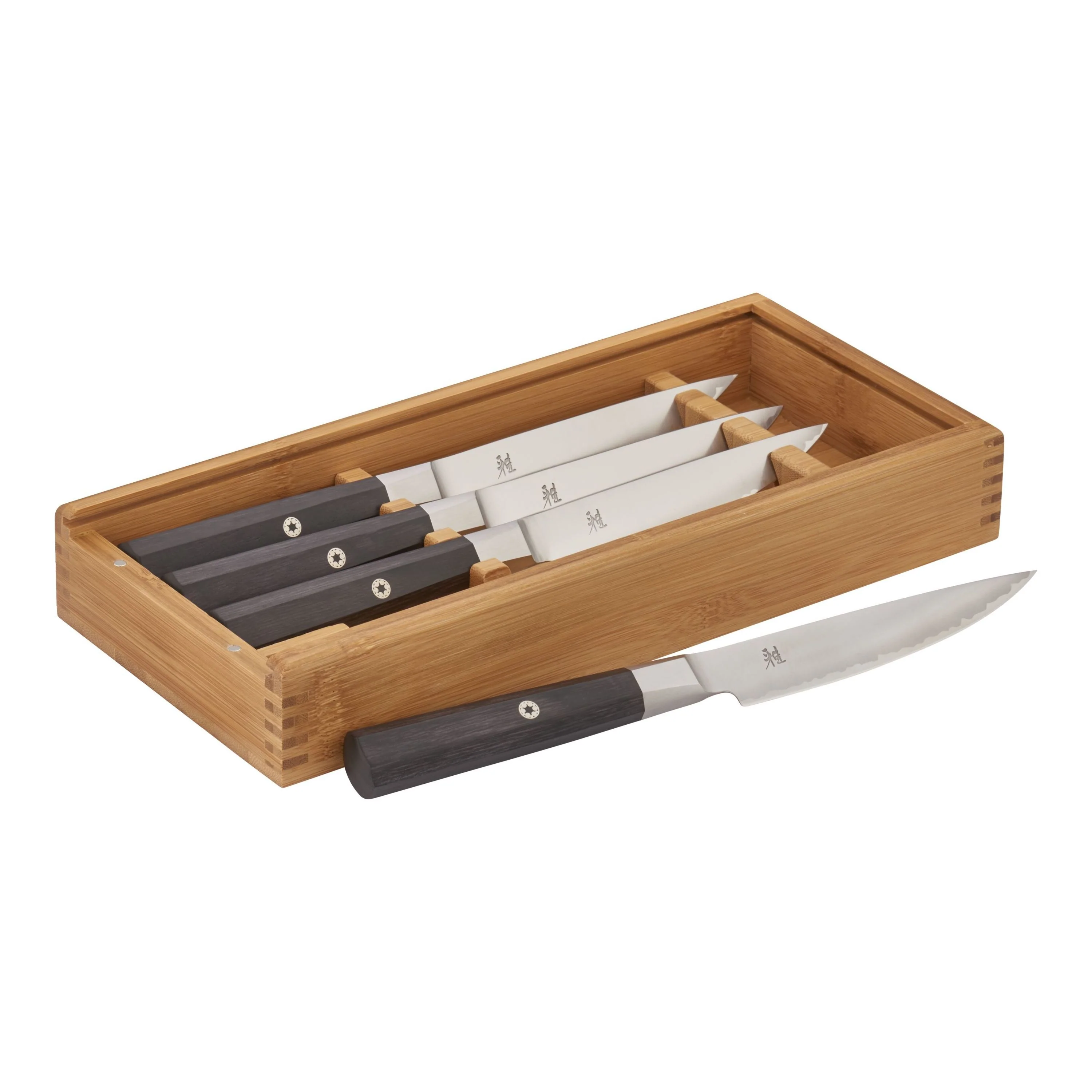 Miyabi 4pc Steak Knife Set, 4000FC - KOH Series - Inhomebuy