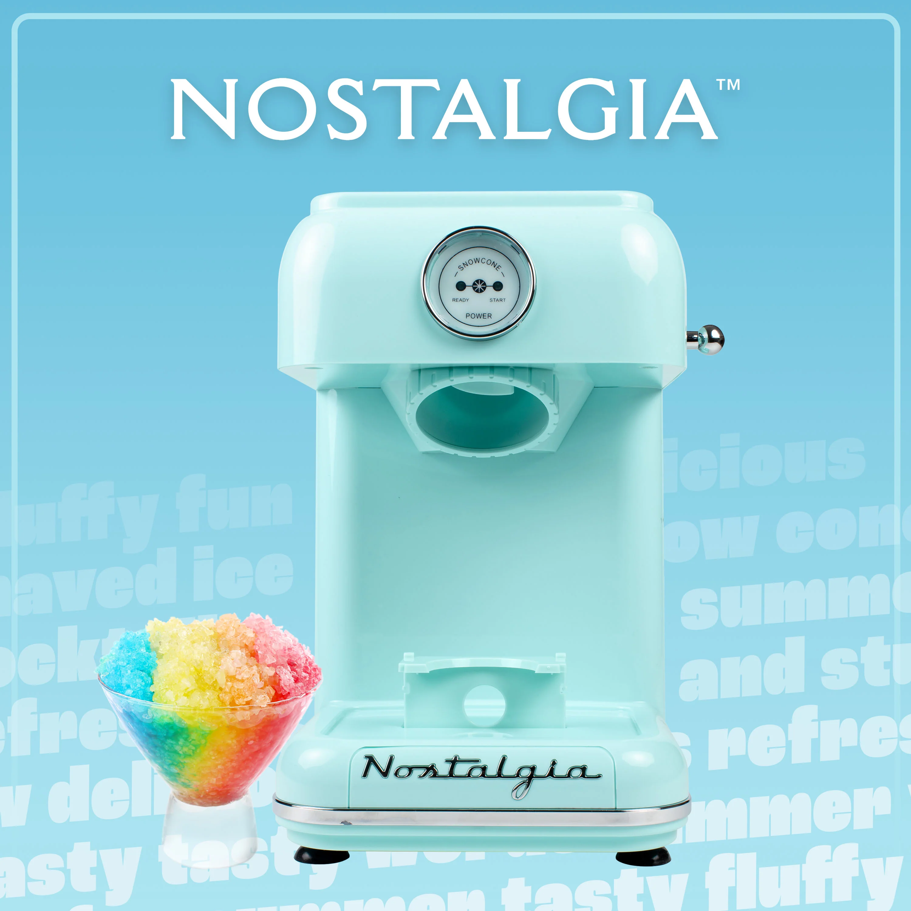 Classic Retro Single Countertop Snow Cone Maker - Inhomebuy