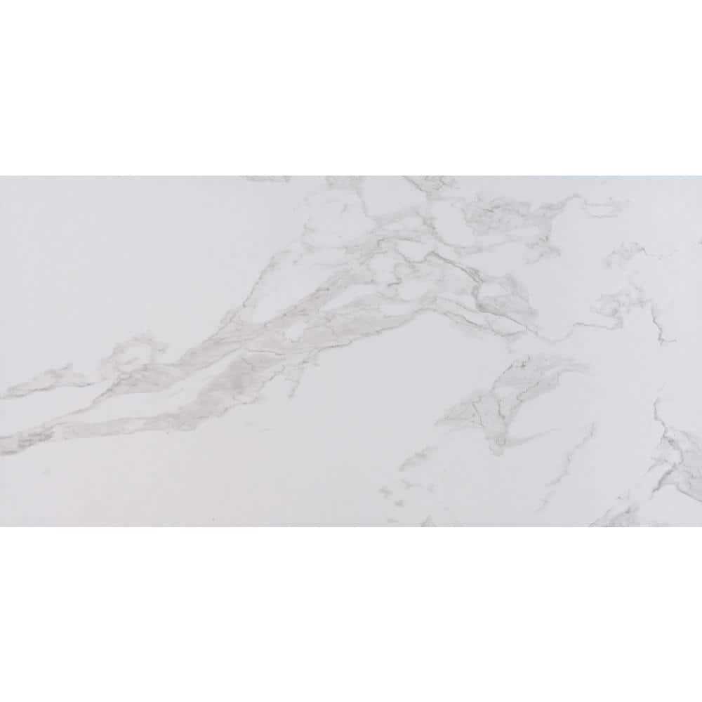 MSI Praia Carrara 12 in. x 24 in. Matte Porcelain Floor and Wall Tile - Inhomebuy