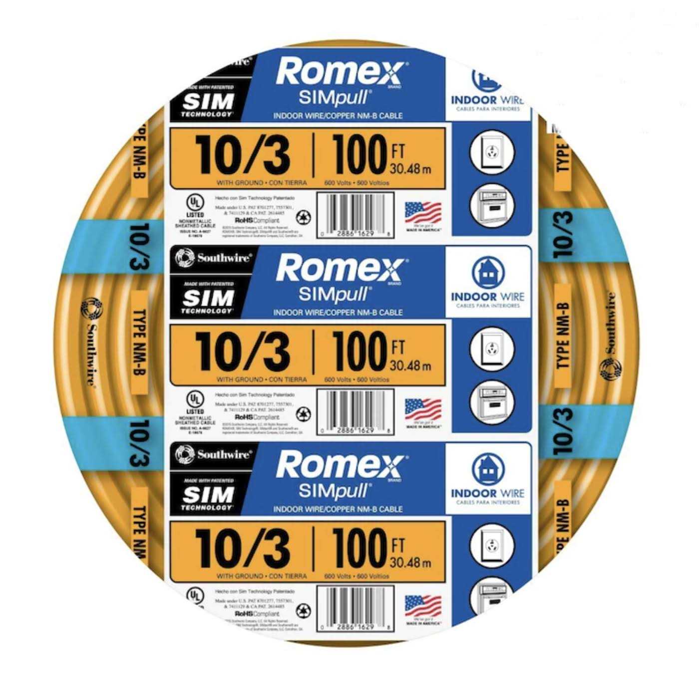 Wire 10/2 Nmwg 25′ - Inhomebuy