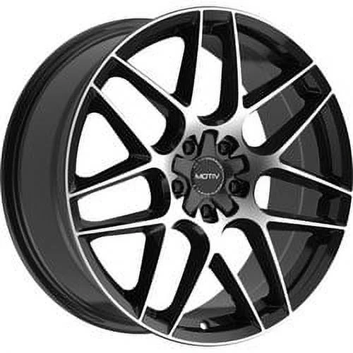 Motiv 18x8 5X115 435MB Foil Black Wheel Rim - Inhomebuy