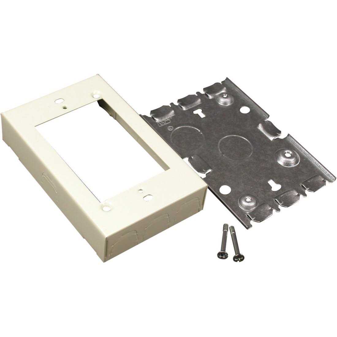 Wiremold RC4CTCBK Poke-Thru Flange & Slide Holder Assembly - Inhomebuy