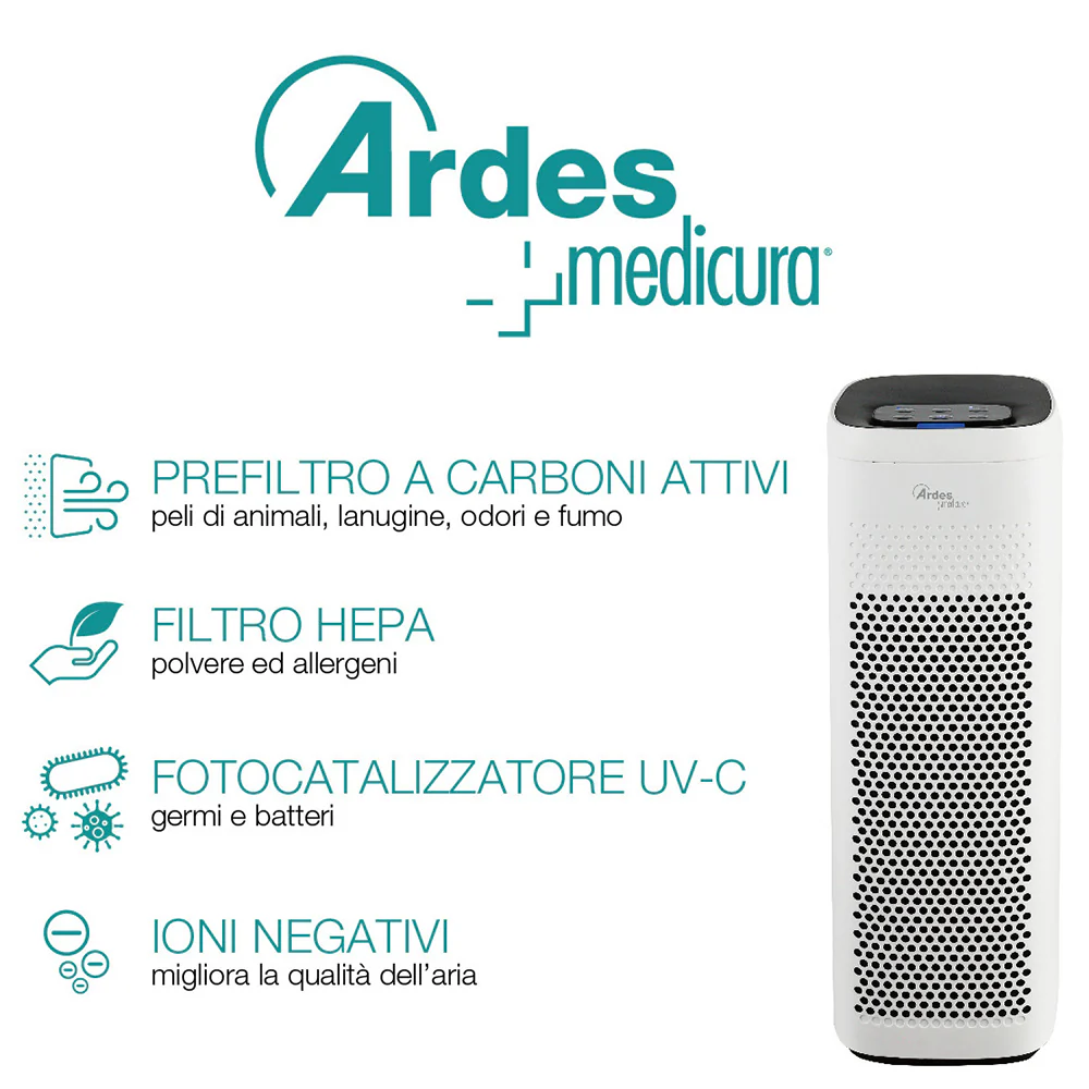 Air Purifier Cadre 200 M³ Hpyour - Inhomebuy