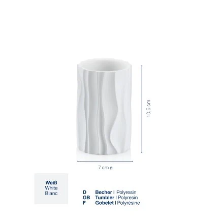 Tumbler Merida White - Inhomebuy