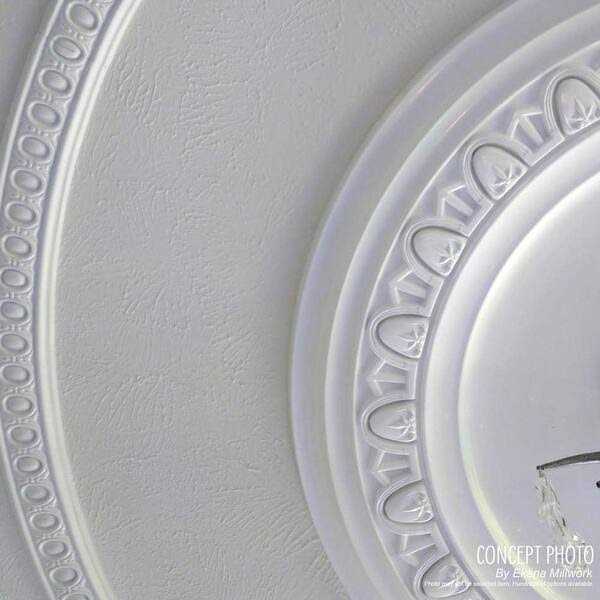 Ekena Millwork 18OD x 4ID x 5/8P Attica Ceiling Medallion - Inhomebuy