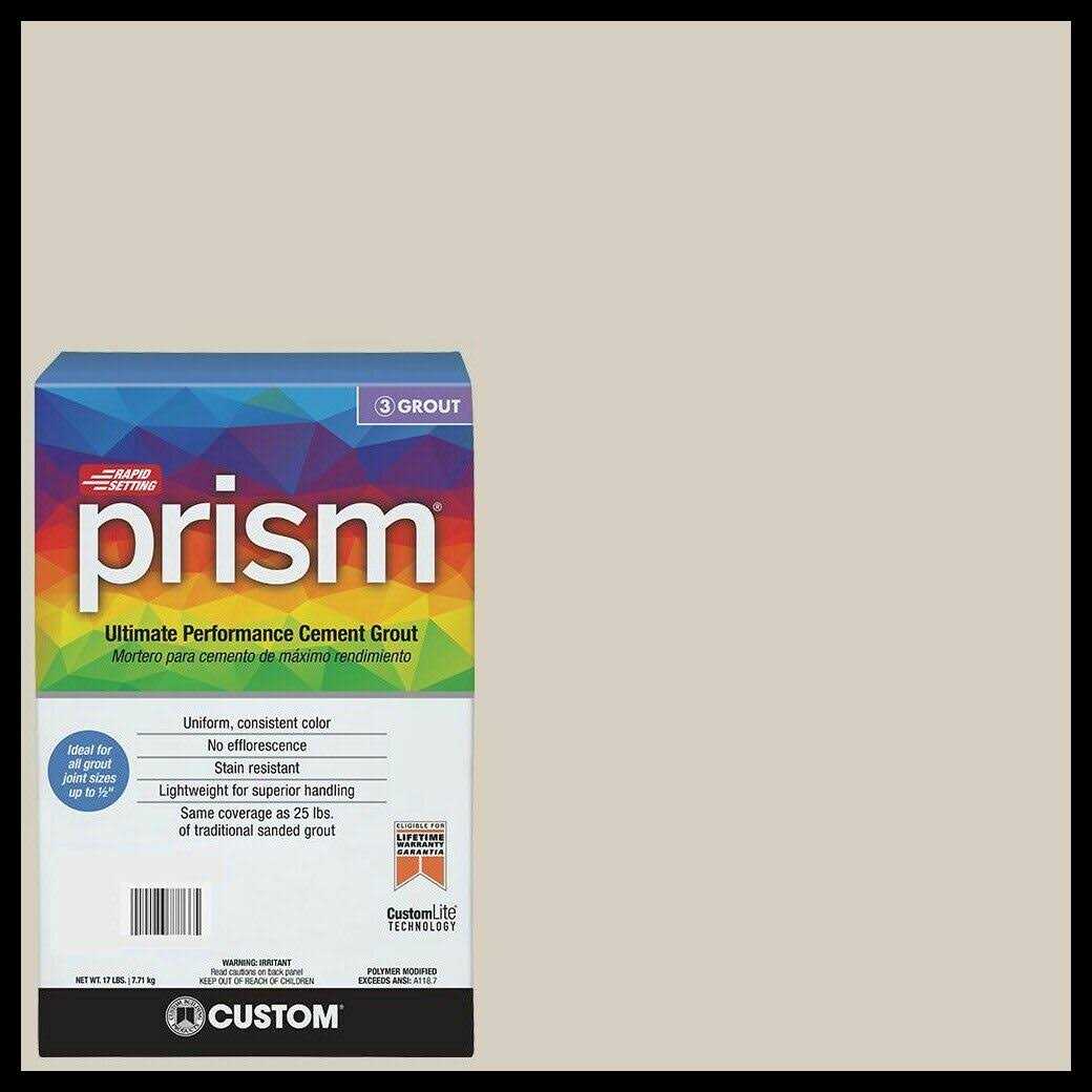 Custom Building Products Prism 17 lb Grout - Inhomebuy