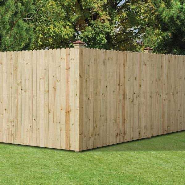 Outdoor Essentials 5/8 in. x 3-1/2 in. x 3-1/2 ft. Western Red Cedar French Gothic Fence Picket - Inhomebuy