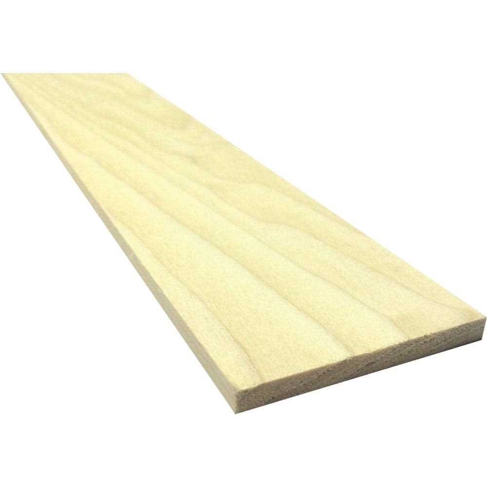 Waddell 1 in. x 3 ft. Poplar Project Board - Inhomebuy
