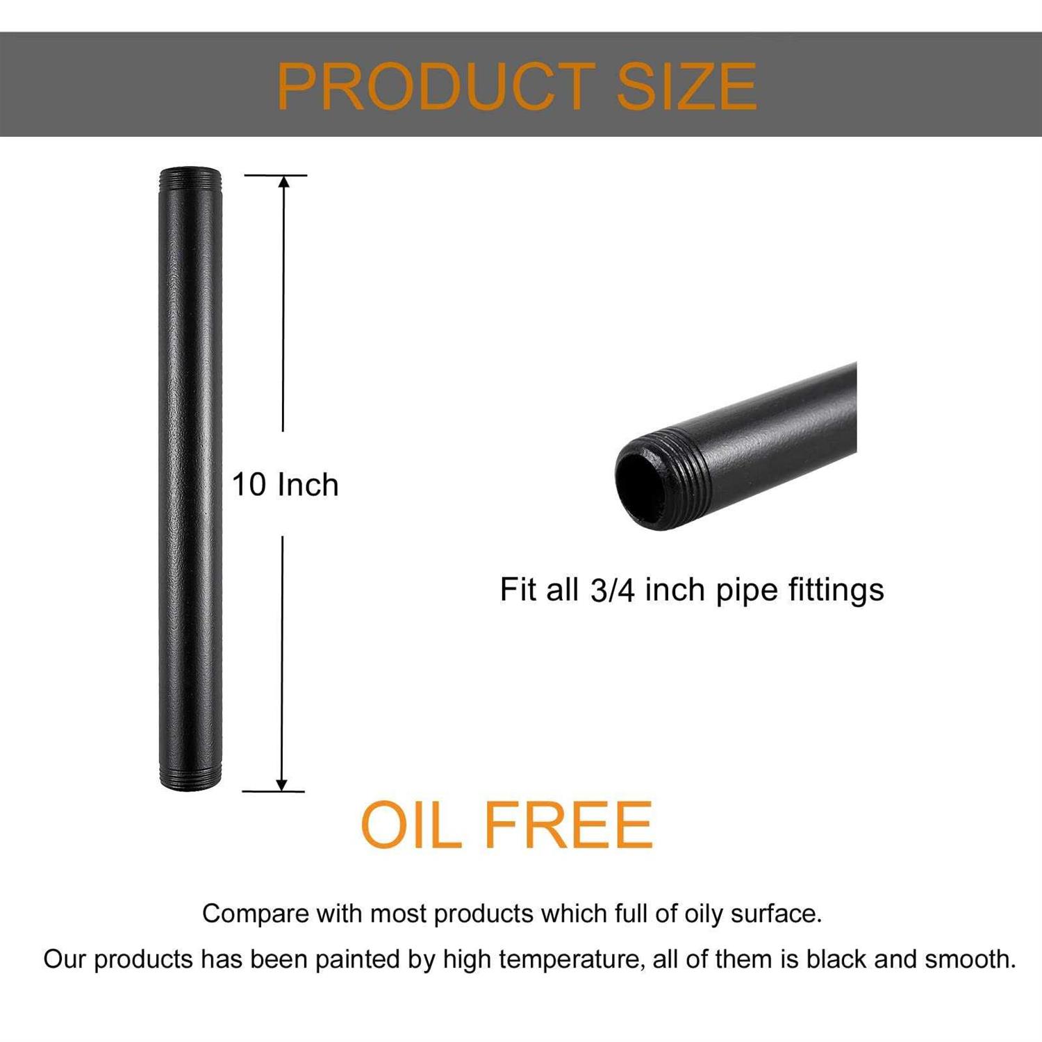 MUZIEBA Square Tubing End Caps Tubing Post End Cap - Inhomebuy