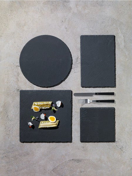 Rest.Tablet Plate 30x20cm Slate Olly Ardesia - Inhomebuy