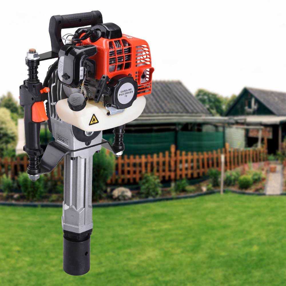 Yescom 12 Earth Auger Bit Fence Post Hole Digger Drill Bit for Gardening Projects - Inhomebuy