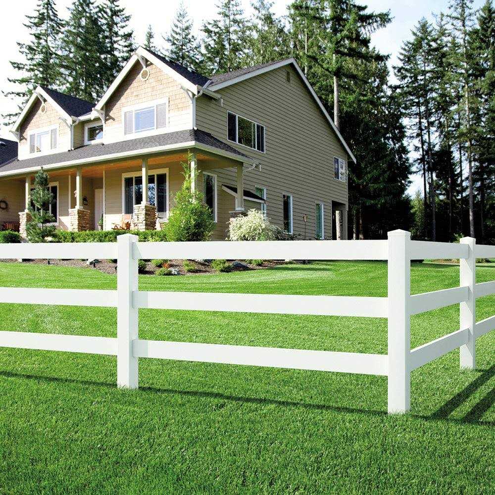 Outdoor Essentials 5 in. x 5 in. White Vinyl Pyramid Fence Post Cap - Inhomebuy