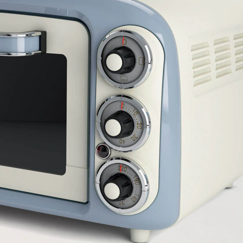 Vintage Electric Oven Blue 18L - Inhomebuy