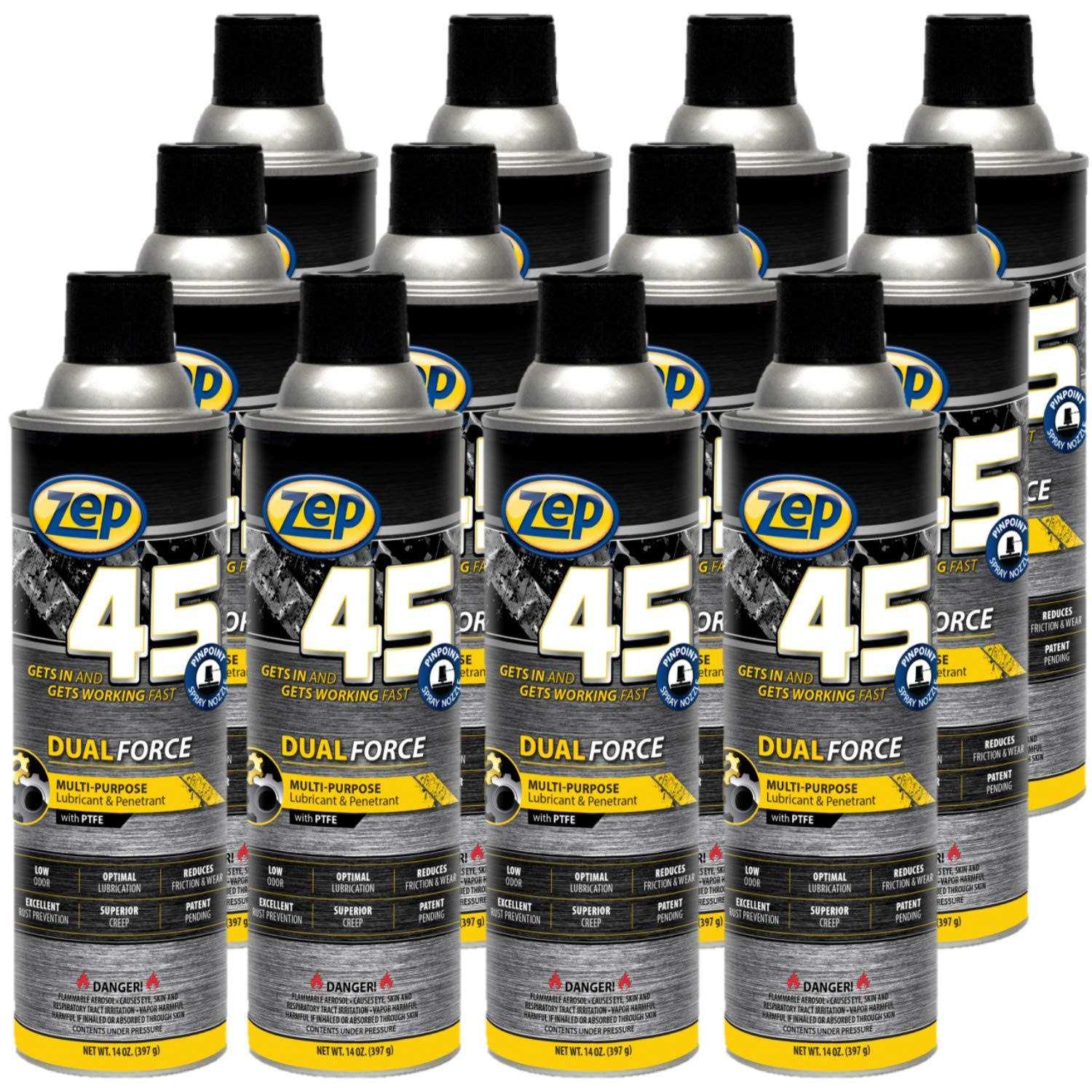 Zep 45 Dual-Force Lubricant/Penetrant 374301 - Inhomebuy