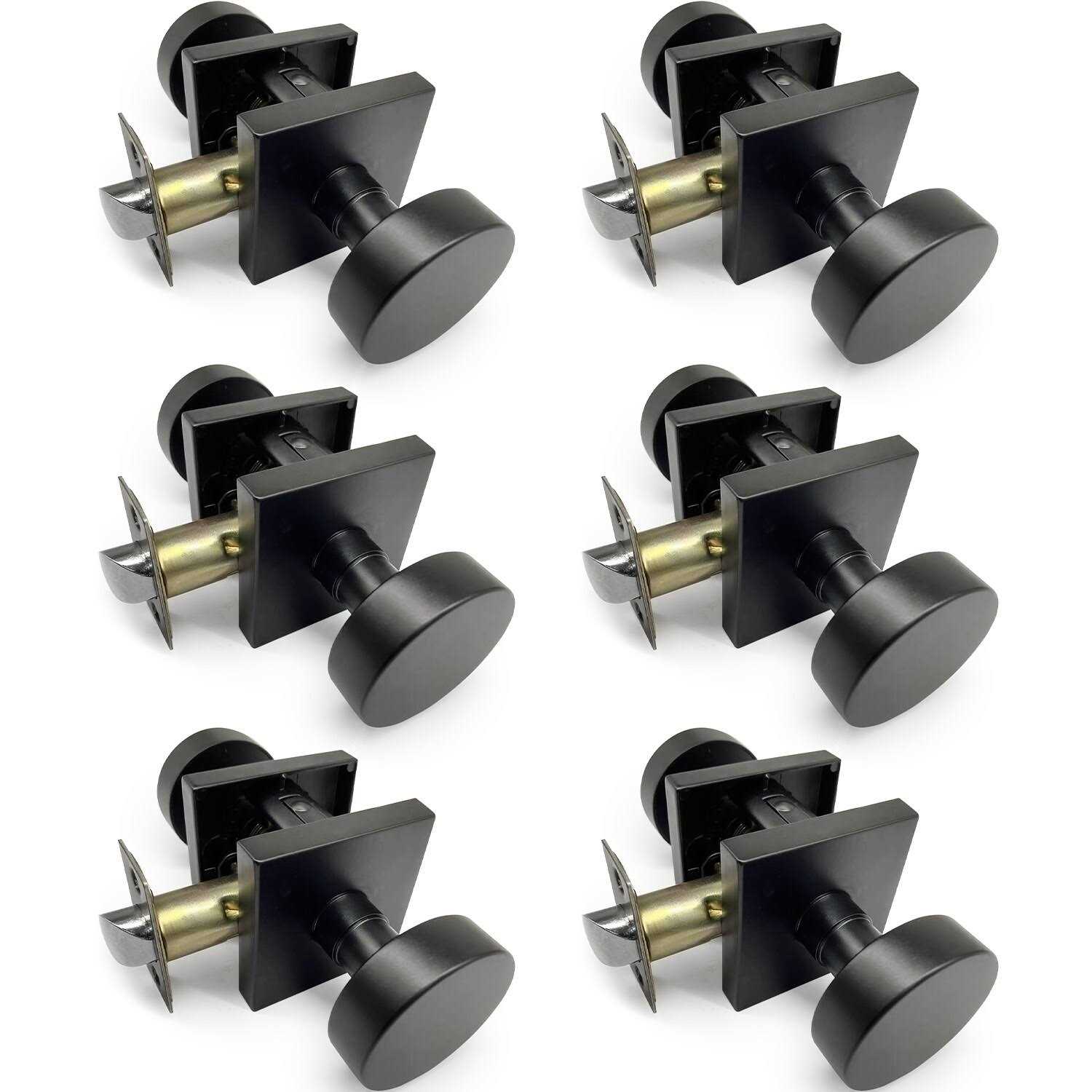 Villar Home Designs Door Knob Dream Black Passage - Inhomebuy