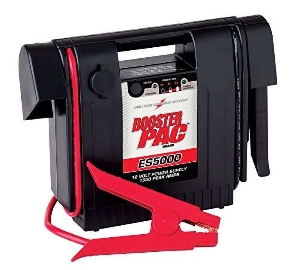 Booster PAC ES5000 1500 Peak Amp 12V Jump Starter - Inhomebuy