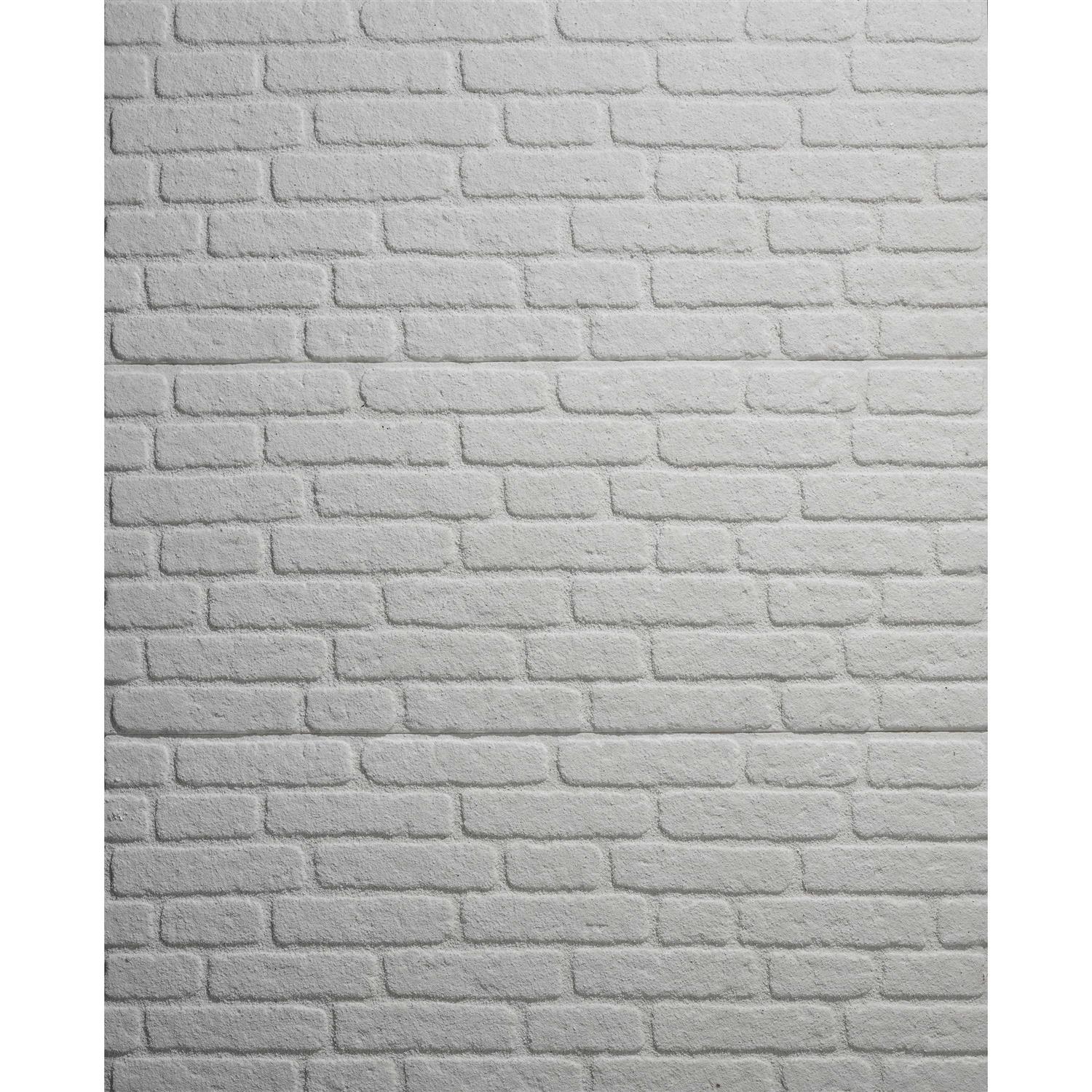 WALL!SUPPLY 0.79 in. x 19.69 in. x 47.24 in. UltraLight Faux Brick - Inhomebuy