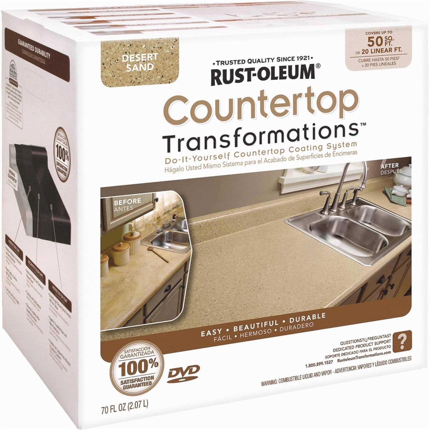 Countertop Transformations Kit Rust-Oleum - Inhomebuy