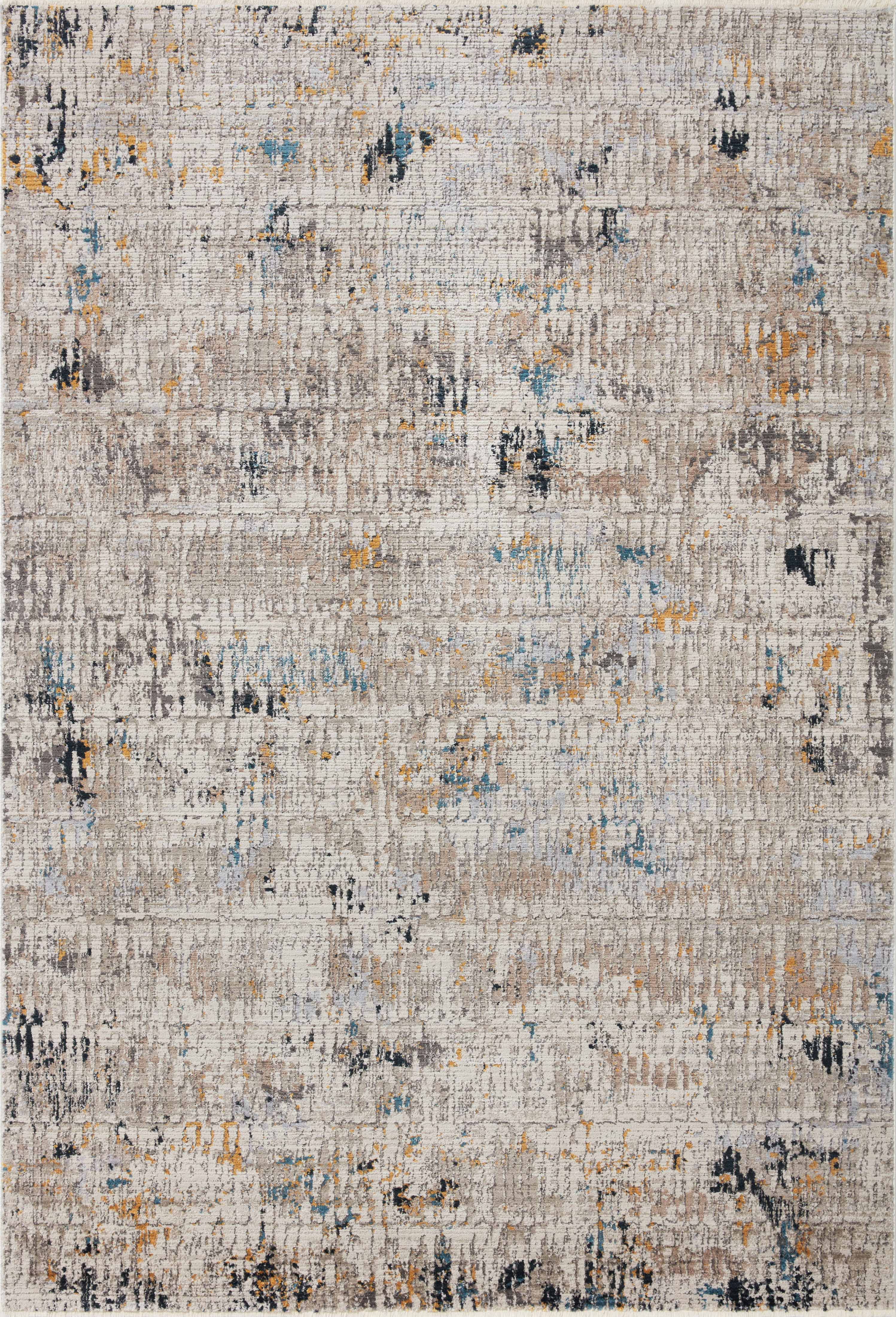 Loloi Rugs Leigh Collection Rug in Ivory, Granite - 6'7