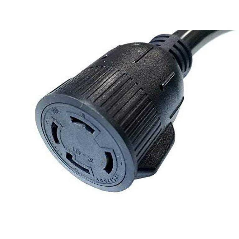 Parkworld 885392 Welding Adapter Cord L6-30 Plug 3-Prong 30A Locking Male to 6-50 Receptacle 50 AMP Female - Inhomebuy