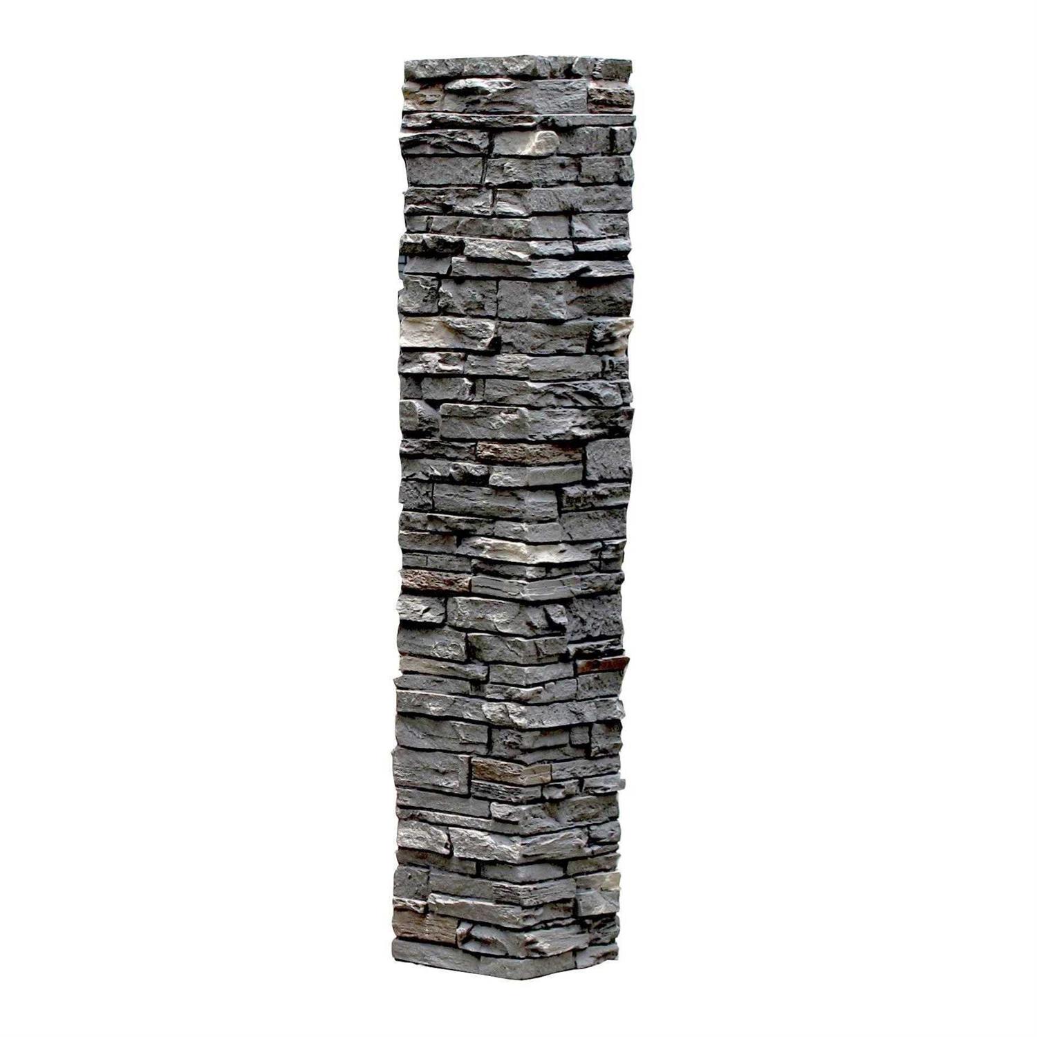 NextStone Slatestone Post Cover - Inhomebuy