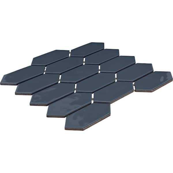 Daltile LuxeCraft 11 in. x 12 in. Glazed Ceramic Picket Mosaic Tile - Inhomebuy