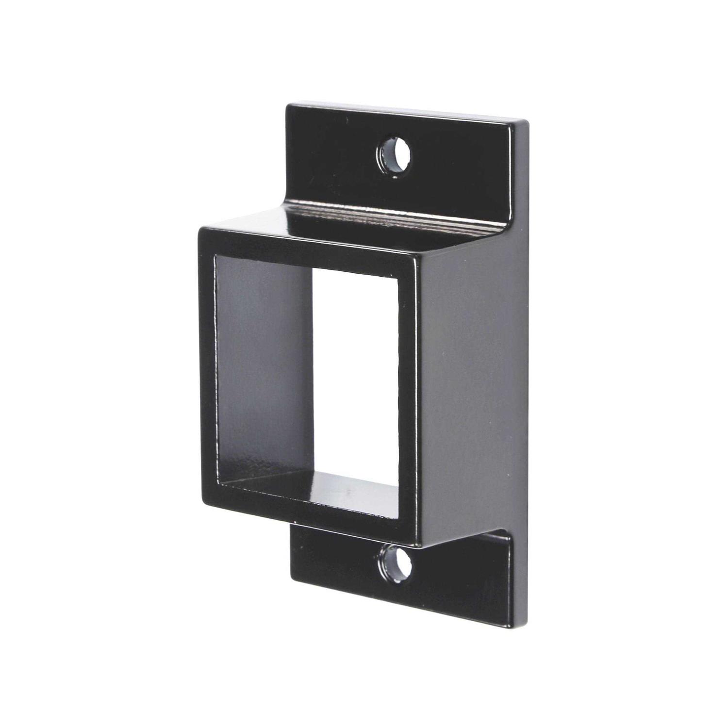 Plum Fittings Aluminum Fence Standard Wall Mount 1 x 1 Rails - Inhomebuy