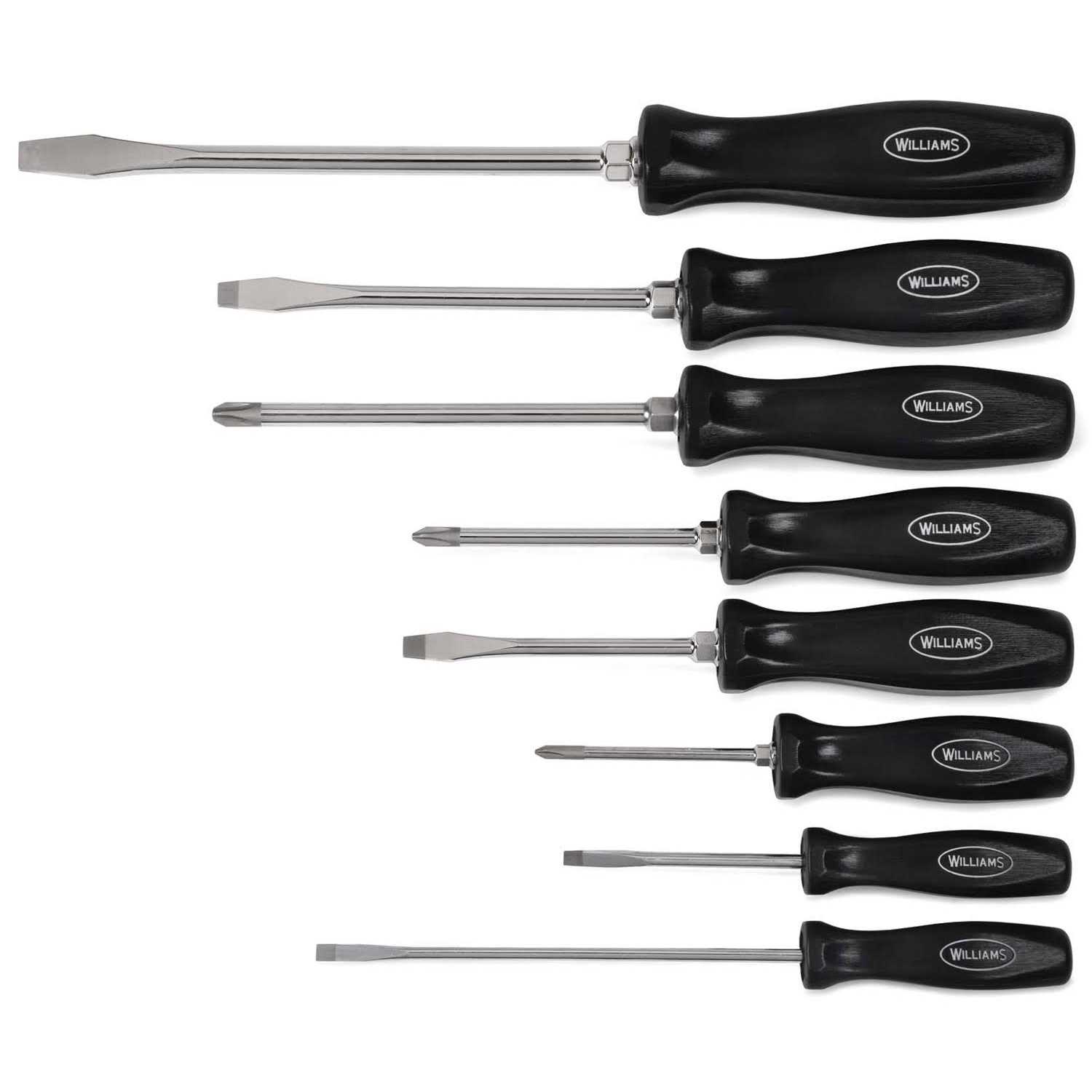 Williams / Snap-on 50607 Williams 50607 79 Piece 3/8 Drive Deluxe Tool Set 6 and 12 Point Rugged-Case-System Tool Set, SAE and Metric - Inhomebuy