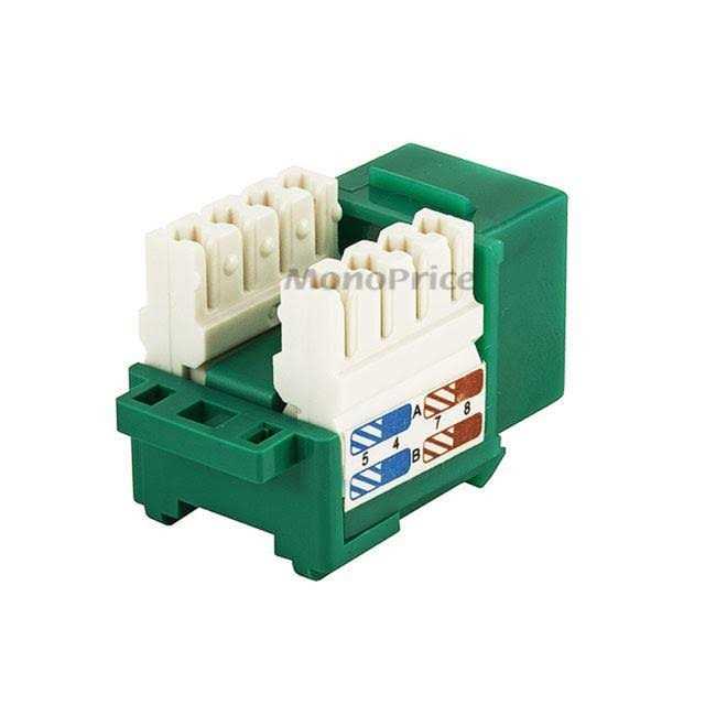 Monoprice Cat6 Punch Down Keystone Jack - Inhomebuy