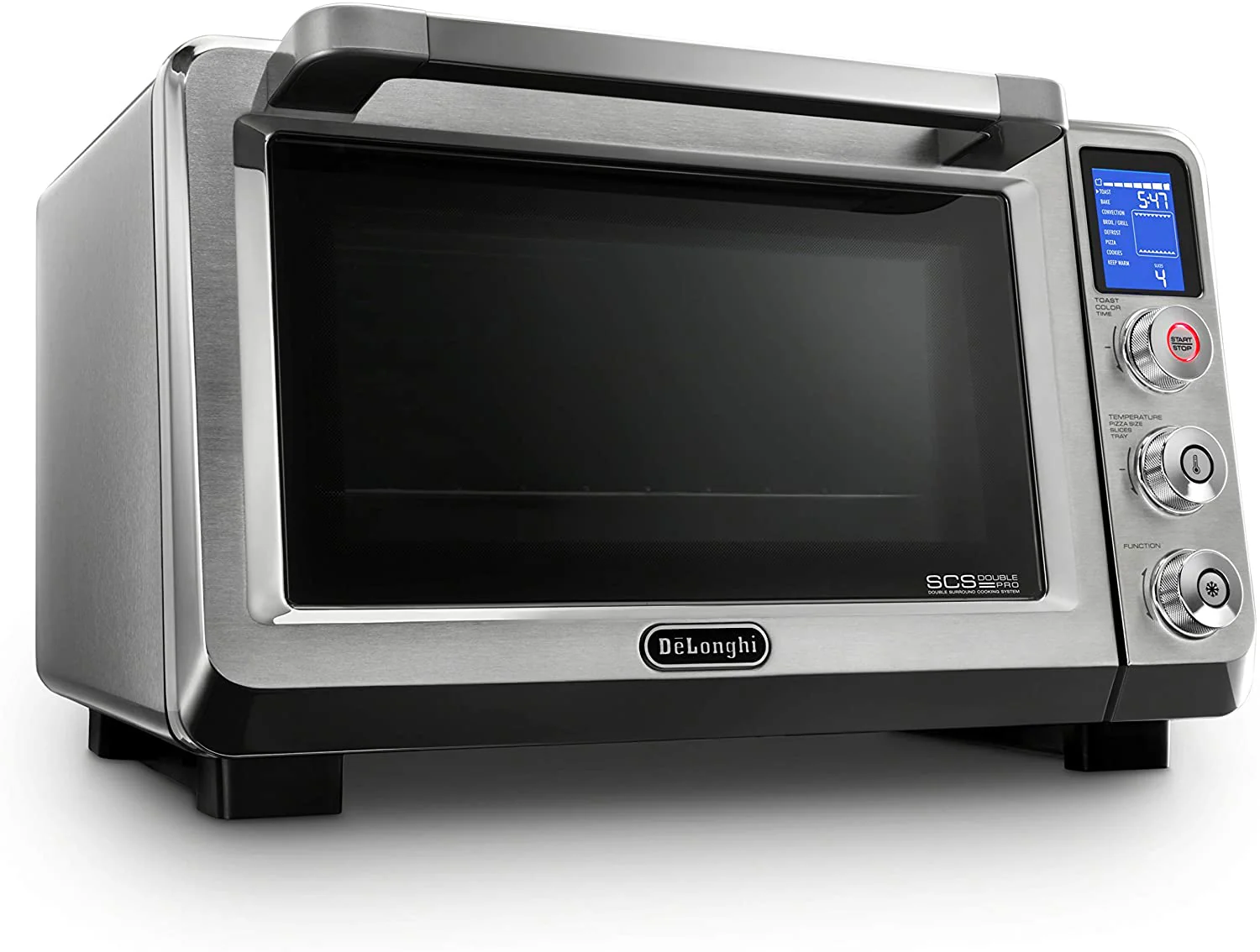 DeLonghi Livenza Convection Oven, 0.8 cu.ft, digital controls, s/s | EO241150M - Inhomebuy
