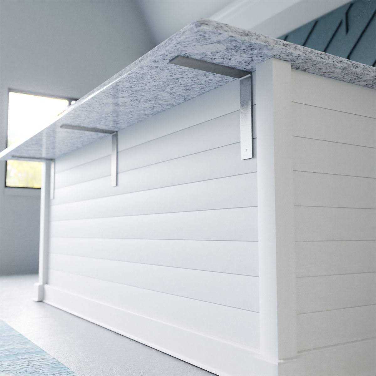 Ekena Millwork 2W x Bradford Steel Bracket - Inhomebuy