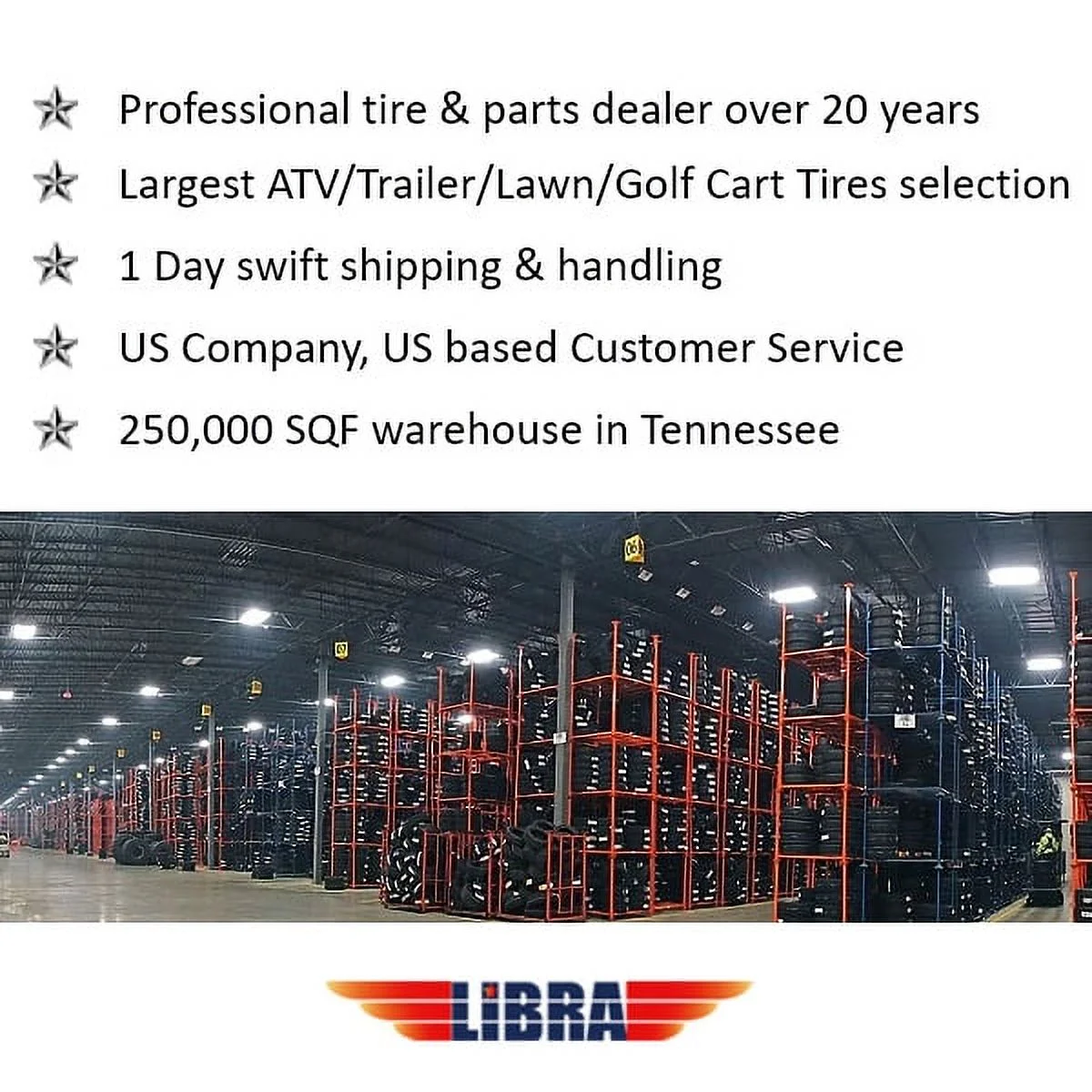 WANDA 20x8-8 20x8x8 Lawn Mower Cart Turf Tires /4 ply w/Warranty-Set 2 - Inhomebuy