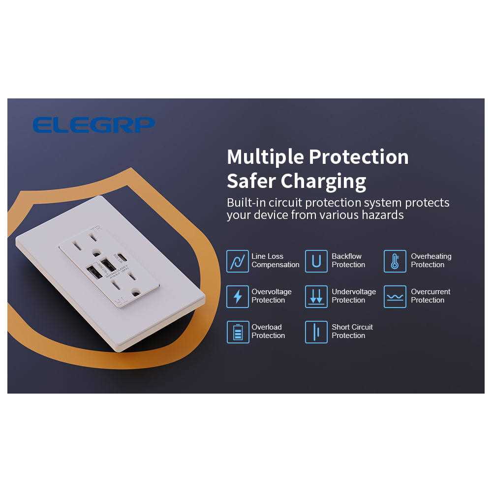 ELEGRP 30 Amp/50 Amp 250-Volt 2-Pole/3-Wire NEMA 6-30P/6-50P Grounded Straight Blade Angle Plug - Inhomebuy