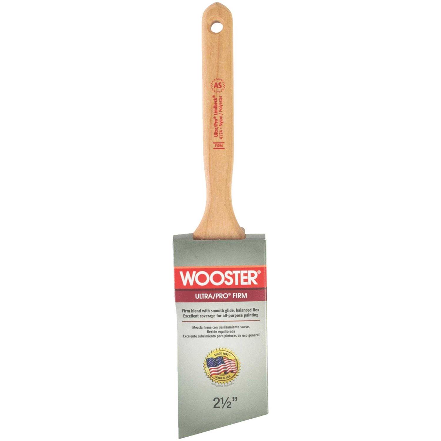 Wooster Silver Tip 1 in. Thin Angle Sash Paint Brush 5224-1 - Inhomebuy